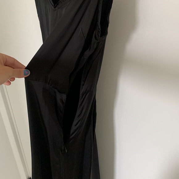 Aritzia black silk dress - Picture 4 of 5